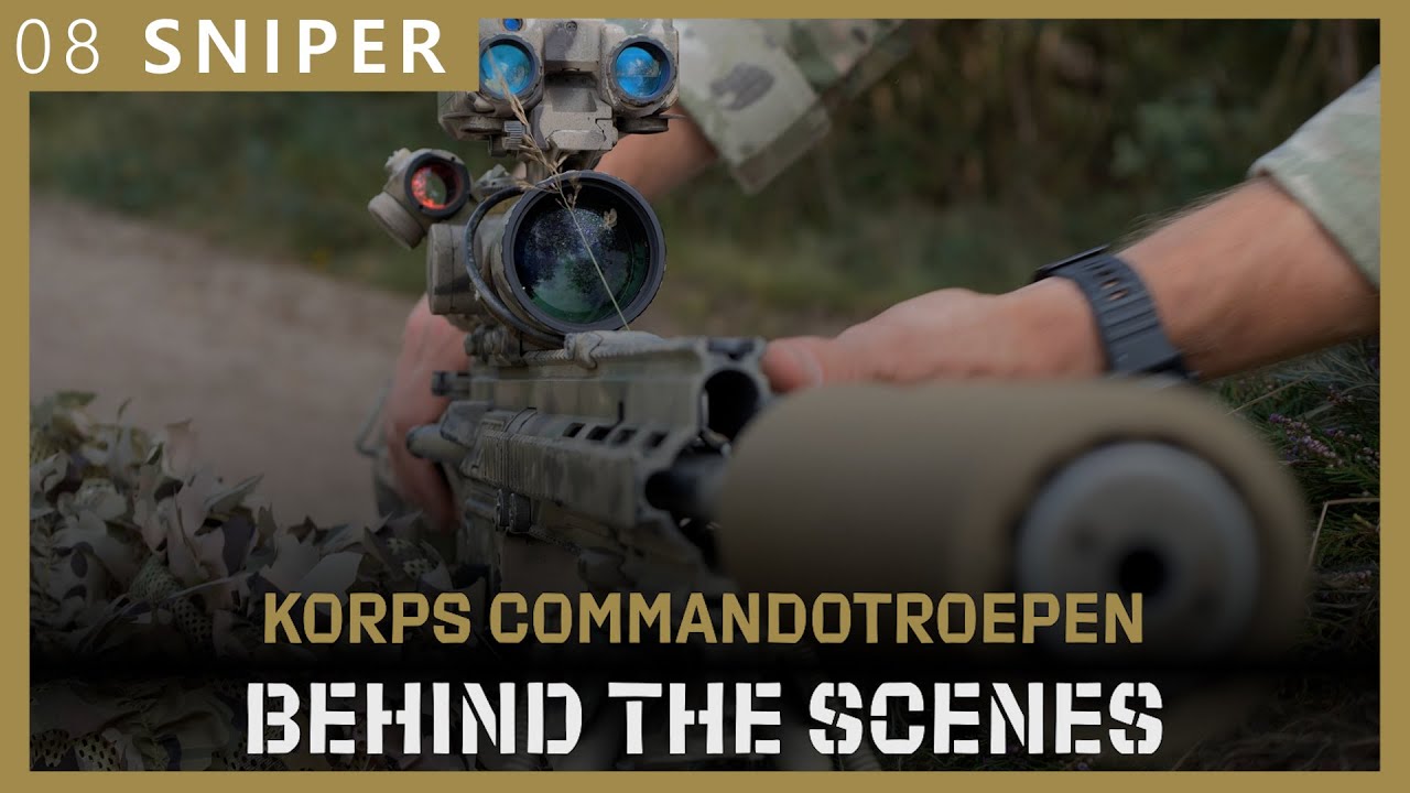 ⚔️ 'Behind the scenes' bij het KORPS COMMANDOTROEPEN: Hoe ziet een SNIPER wapen eruit en wat kan ie?