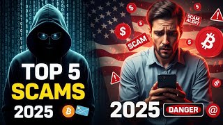 Top 5 Financial Scams Americans Are Falling For in 2025 🚨 (Don’t Get Trapped!)#finance #makemoney