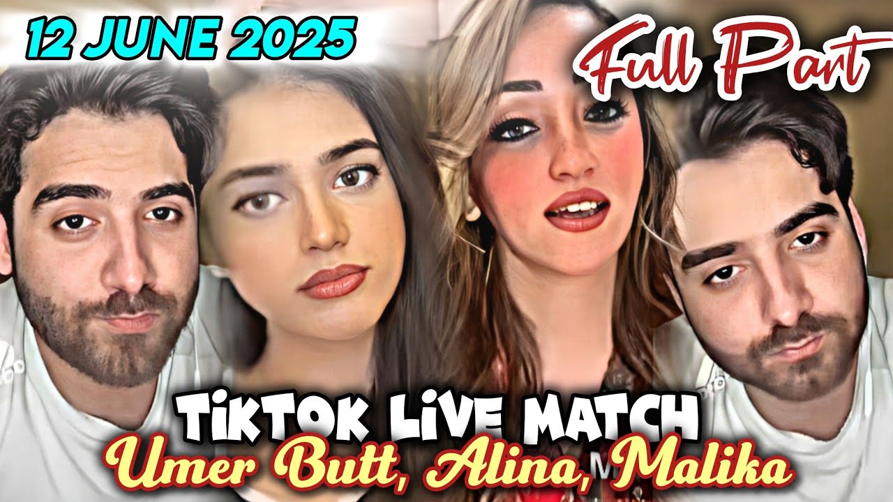 12 June 2025 | Full Part | Tiktok Live Match | Umer Butt vs Ayat Akbar | Funny Moments |