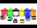 Colors for Children to Learn with Hot Wheels Cars and Toy Car for Kids Trucks for Toddlers