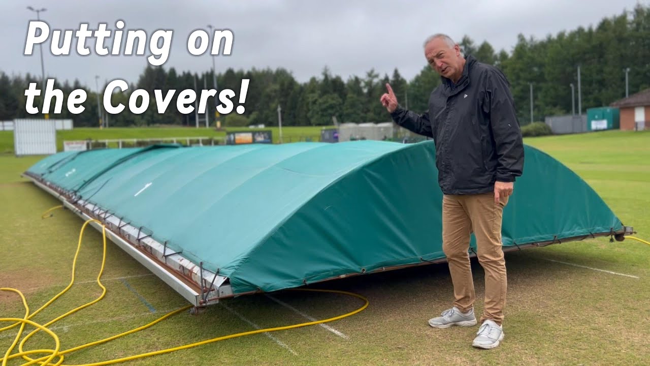 HOW TO: Putting on the Covers | Ground Care | East Kilbride Cricket Club