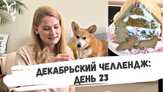 Декабрьский челлендж: день 23! Вот это корги дом!