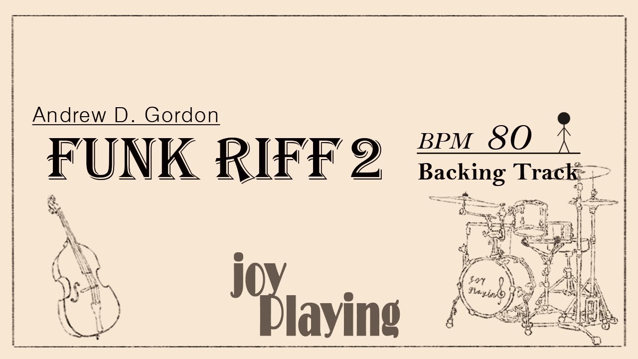 Funk Riff 2 Backing Track BPM80_(60 Of The Funkiest Keyboard Riffs Known To Mankind)