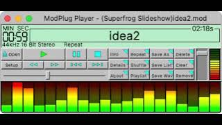 Information ModPlug Player v2 Alpha 3 - Superfrog Slideshow News