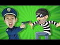 Policeman Chasing the Stranger Danger | Policeman Song + MORE Nursery Rhymes| Tickle Kids Songs
