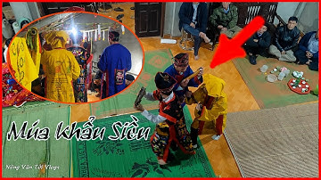 múa khẩu siều trong lễ cấp sắc Thầy Tào Lạng Sơn