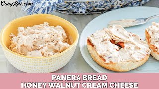 Panera Bread Honey Walnut Cream Cheese Spread