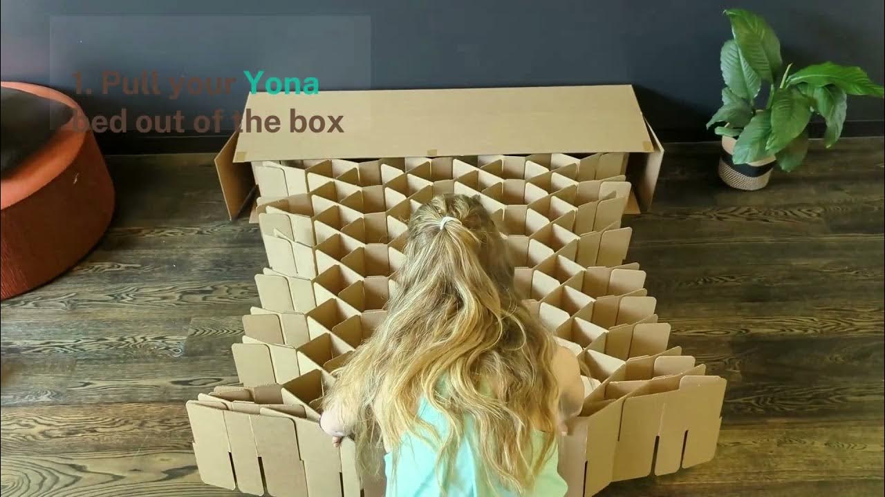 Yona Cardboard Bed YouTube