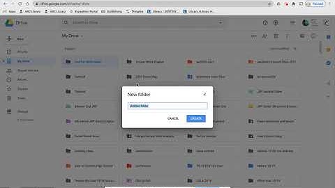 Creating Classroom Folders in Google Drive