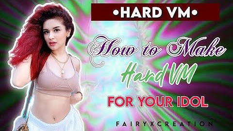 How to make hard VM ❤️❤️||hard VM for fanpages|| inshot||fairyxcreation