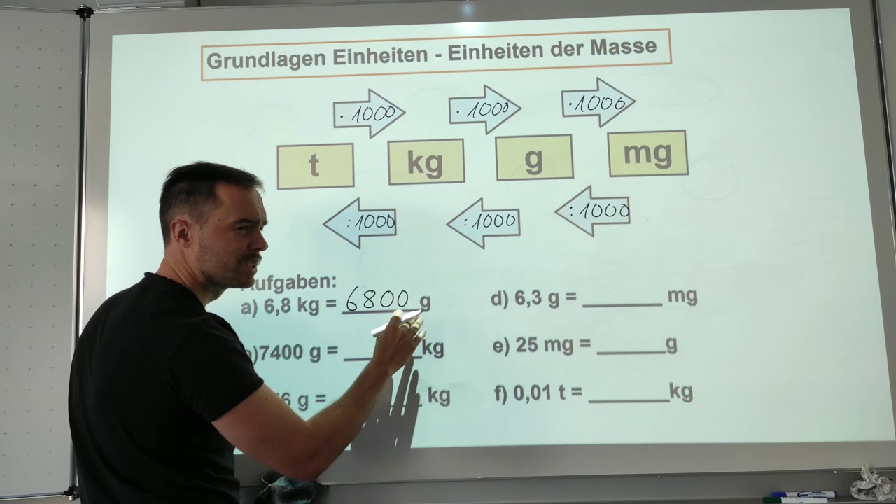 PHYSIK ALLGEMEIN - Elektrische Einheiten in SI-Basiseinheiten umrechnen (Teil 1)