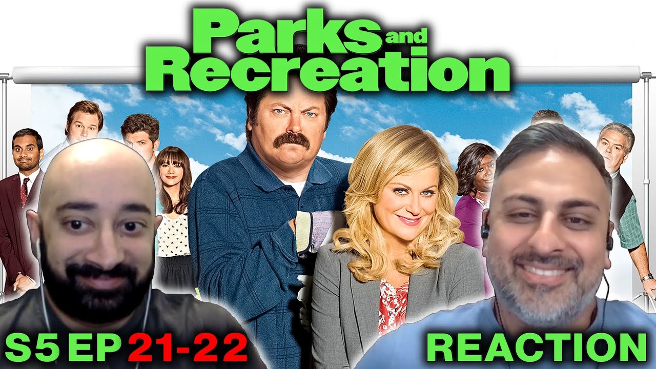 Parks and Recreation - S5 Ep 21-22 - REACTION - First Time Watching