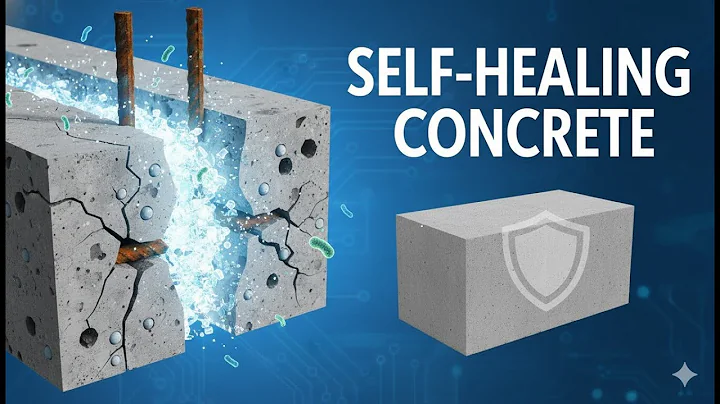 Self-Healing Concrete: How Microbes Fix Cracks