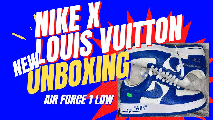 Would You Cop These Unreleased Louis Vuitton x Nike Air Force 1s