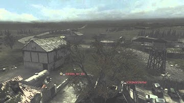 MW3 Across Map Throwing Knife Kill (Fallen)