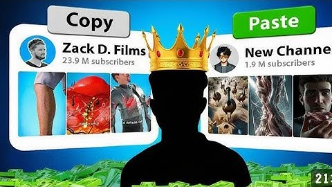 I Copied Zack D Films With AI -  It