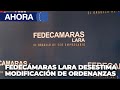 Fedecámaras Lara desestima modificación de ordenanzas económicas - 5Ene