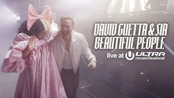 David Guetta & Sia - Beautiful People (Edit) (Live Performance at Ultra Music Festival 2025)