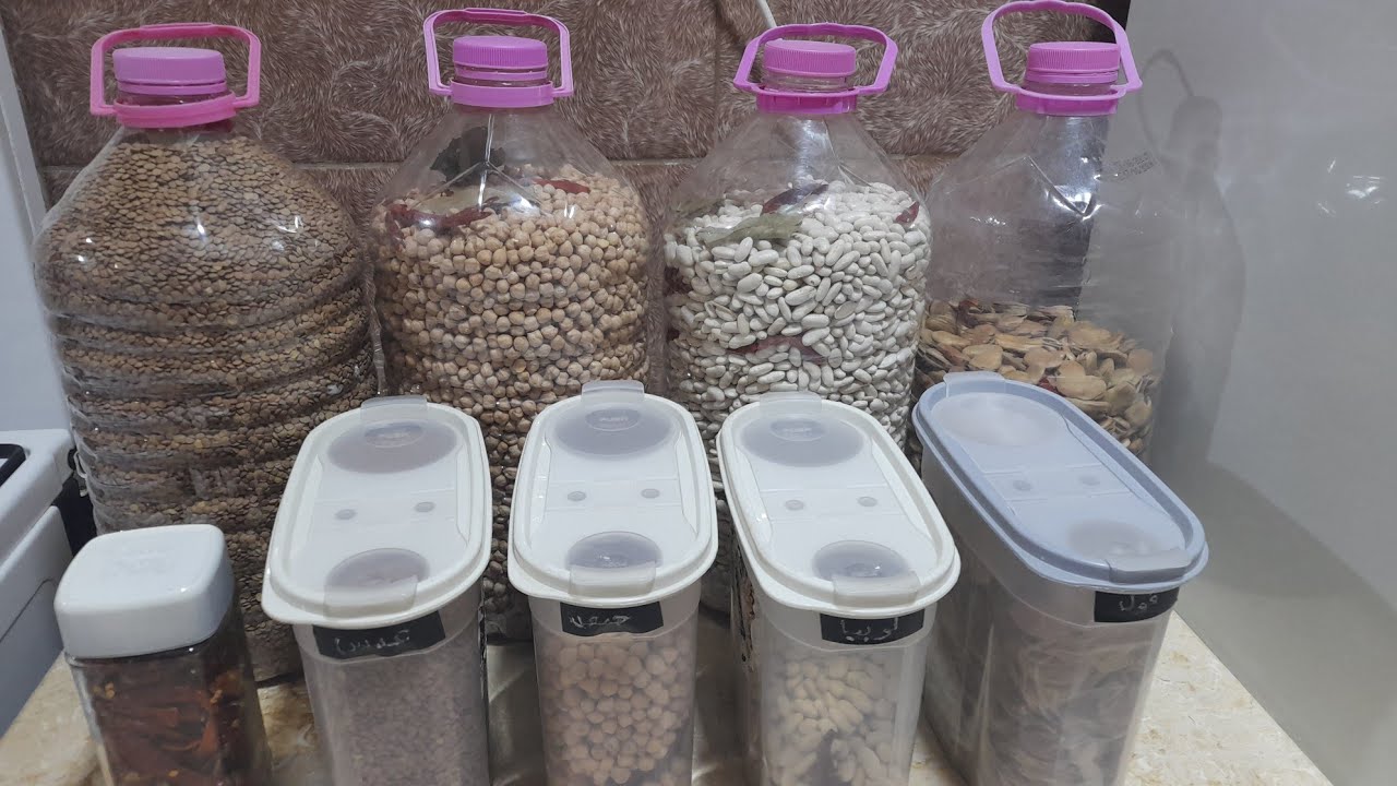 دائما مع العولة شاركتكم مشترياتي من الحبوب لعولة الشتاء وكيفية الاحتفاظ بيهم 