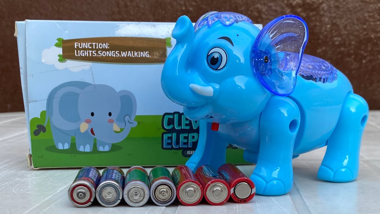 Clever Elephant Toy || Light & Sound ||Unboxing & Testing - Suraj Rathee