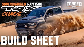 THE CHAOS 2023 RAM 1500 TRX BUILDSHEET by Forged 4x4 3,346 views 4 weeks ago 6 minutes, 34 seconds