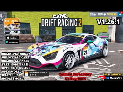 UPDATE!! CarX Drift Racing 2 Mod Apk v1.26.1 Terbaru 2023 - No Reset &  Unlimited Money 