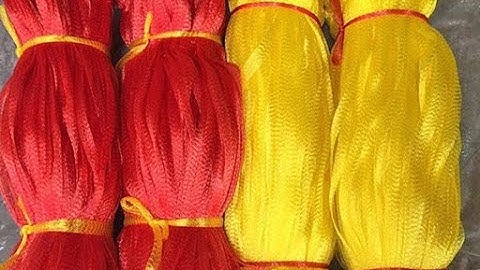 PP/PE knotless net sealing machine for fruit/vegetable packaging