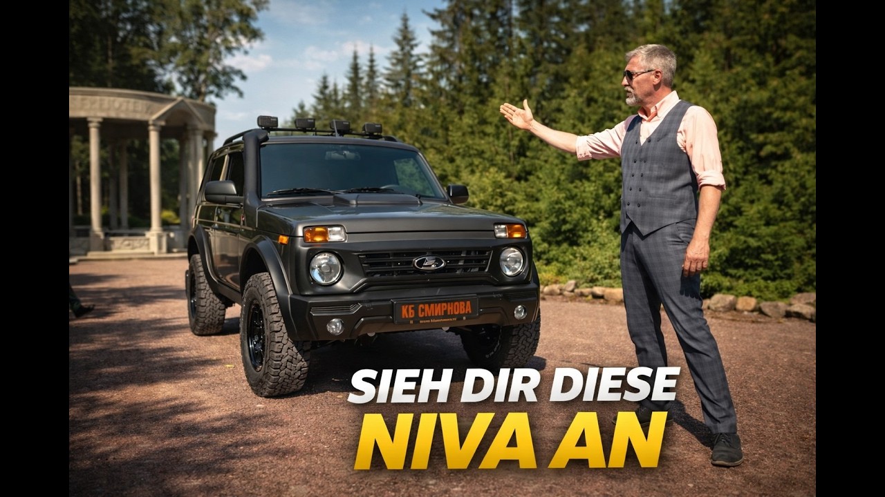 Sie verwandelten die Lada Niva in einen Luxus Geländewagen / Niva Bronto Build