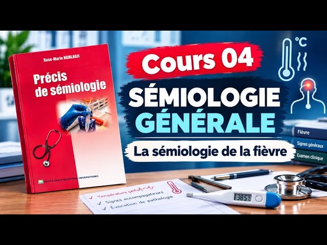 LA SEMIOLOGIE DE LA FIÈVRE