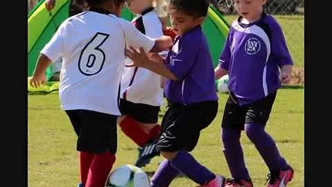Leila Elizabeth Smith (#5) - U5 AYSO Soccer Highlights - Madison Alabama - 2015