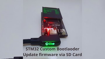 STM32 Custom Bootloader, Update Firmware via SD Card