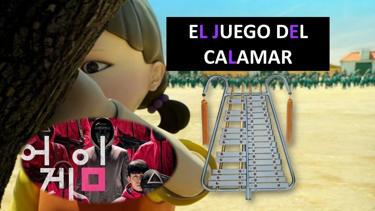 EL JUEGO DEL CALAMAR (Squid Game) CON LIRA / NOTAS MUSICALES YouTube