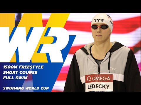 WORLD RECORD | Katie Ledecky sets new World Record by nearly 10 seconds 😵