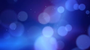 Blue Abstract Background with Bokeh Effect Stock Motion Graphics