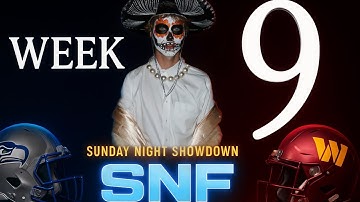 Sunday Night Football l Seattle Seahawks vs Washington Commanders Week 9 (Official Music Video)