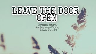 Bruno Mars,  Anderson. Paak,  Silk Sonic - Leave The Door Open / with lyrics