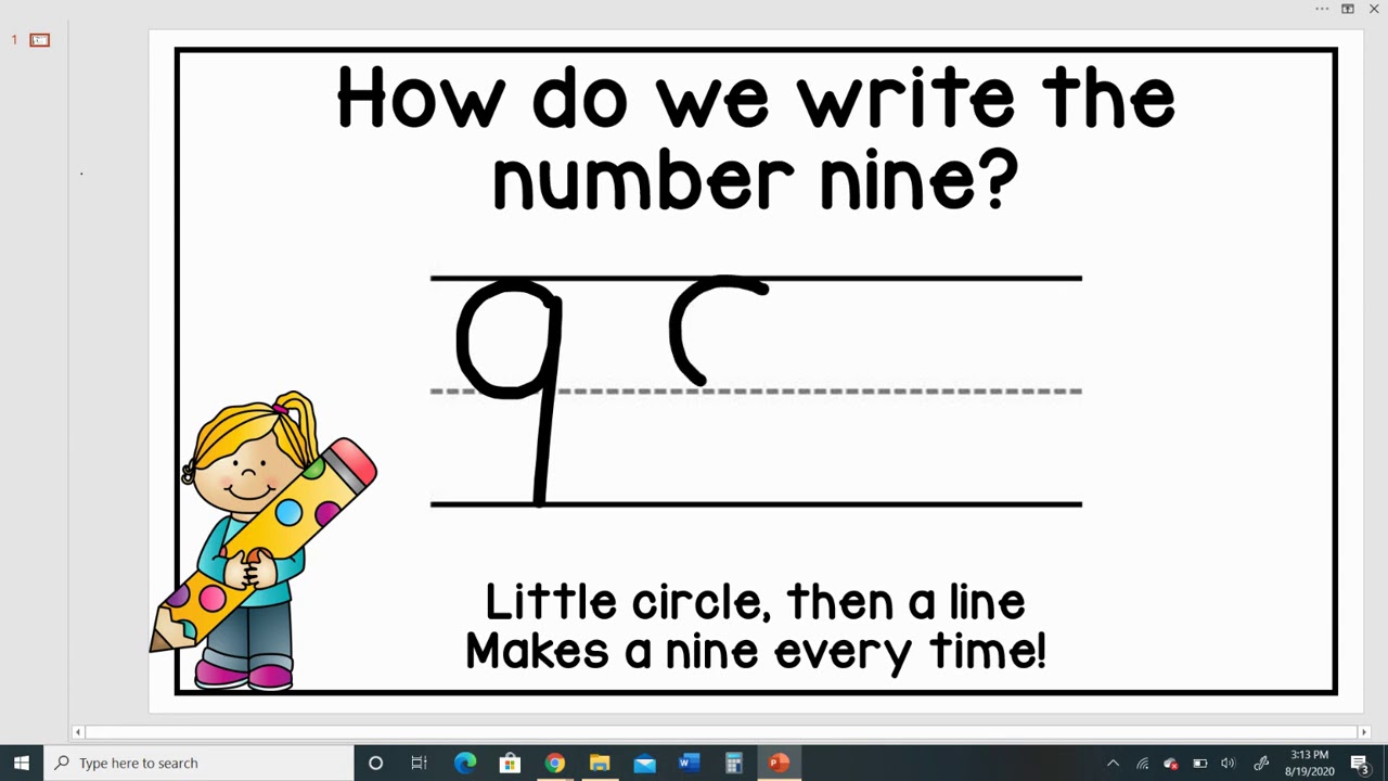 How To Write The Number 30