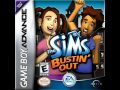 The sims bustin out music gba  outside area 1