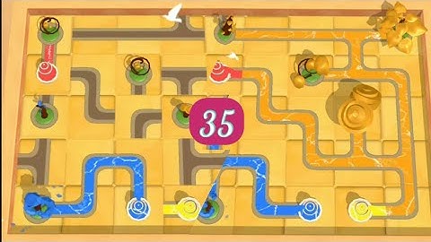 Water Connect Puzzle Game Level - 35 Walkthrough Android Gameplay | Puzzle Games