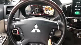 12.3 Inch Mitsubishi Pajero 2006-2016 Digital Dashboard