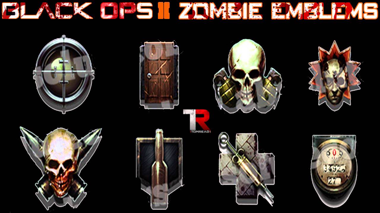Black Ops 2: ALL OFFICIAL ZOMBIES PRESTIGE EMBLEMS - BO2 ZOMBIES RANKS