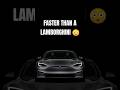 This Car Is Faster Than a Lamborghini 😳 #cars #tesla  #shorts #supercars #usa