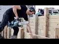 Trying the Makita 36v Chainsaw
