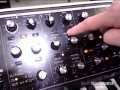 Moog Sub-37 analog synth at NAMM 2014
