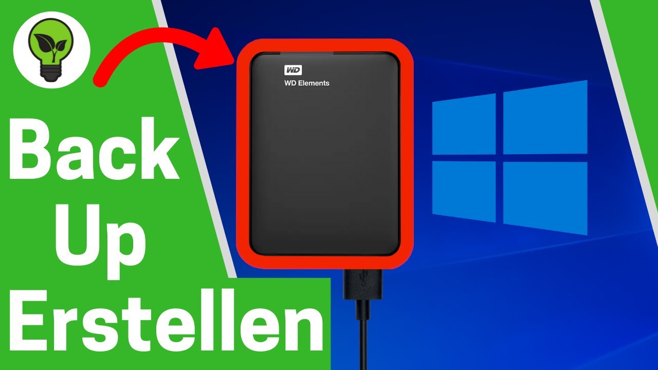 Update New Windows 10 Backup Erstellen auf externe Festplatte ✅ ANLEITUNG: Wie Dateiversionsverlauf Aktivieren?