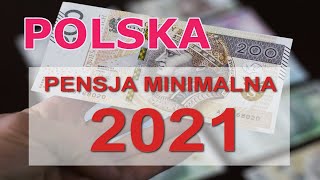 2021. Минимальная зарплата в Польше/Minimalne wynagrodzenie
