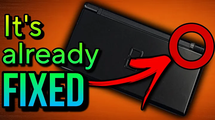 How to fix a DS Lite Hinge - THE EASY WAY