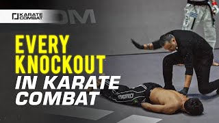 Every Knockout In Karate Combat