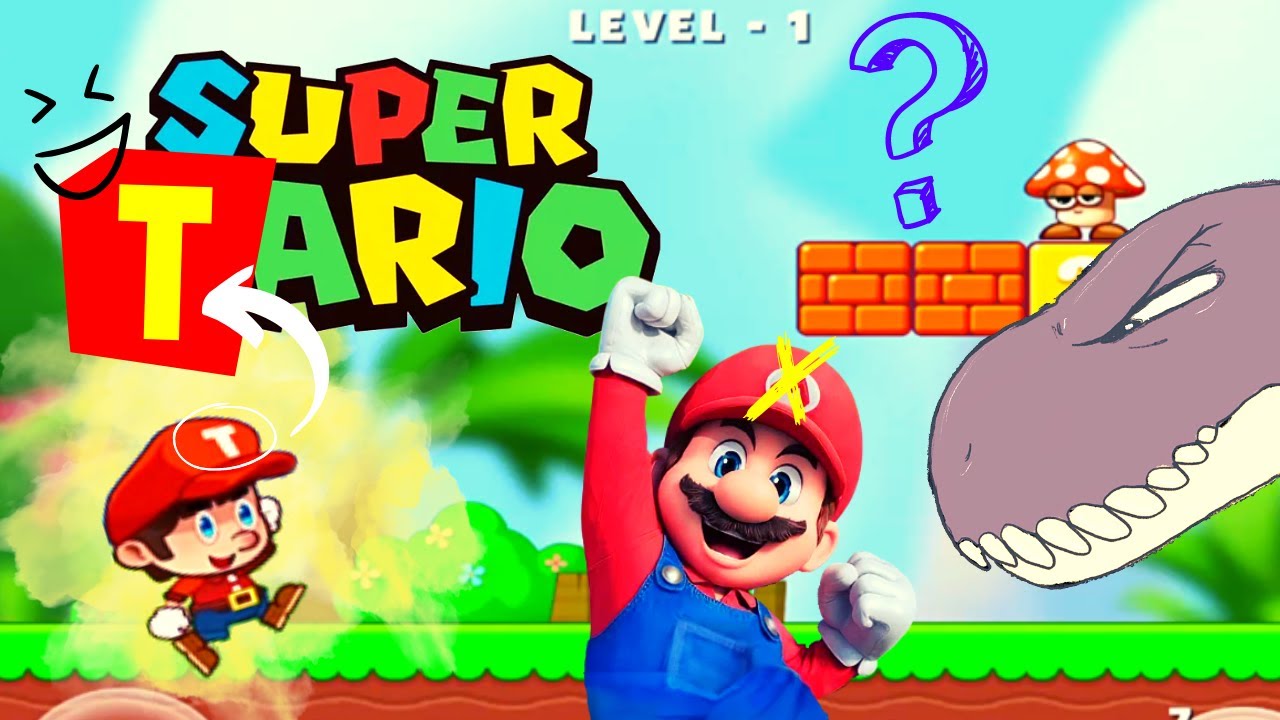 SUPER MARIO 🍄 O forse TARIO? 😅