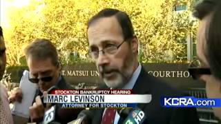 City of Stockton in court for bankruptcy hearing